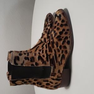 Steve Madden Mens Real Fur Ankle Boots